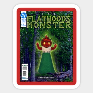 The Flatwoods Monster Iss. 52 Sticker